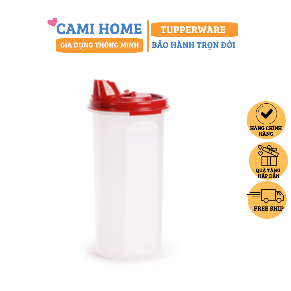 Bình Stor N Pour 650ML Tupperware, Bình đựng dầu ăn , nước tương, nước mắm