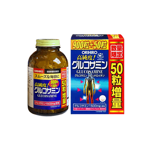 Viên uống bổ xương khớp Glucosamine Orihiro Nhật Bản