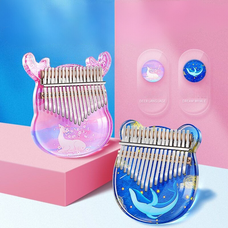 Đàn kalimba pha lê 17 phím zami