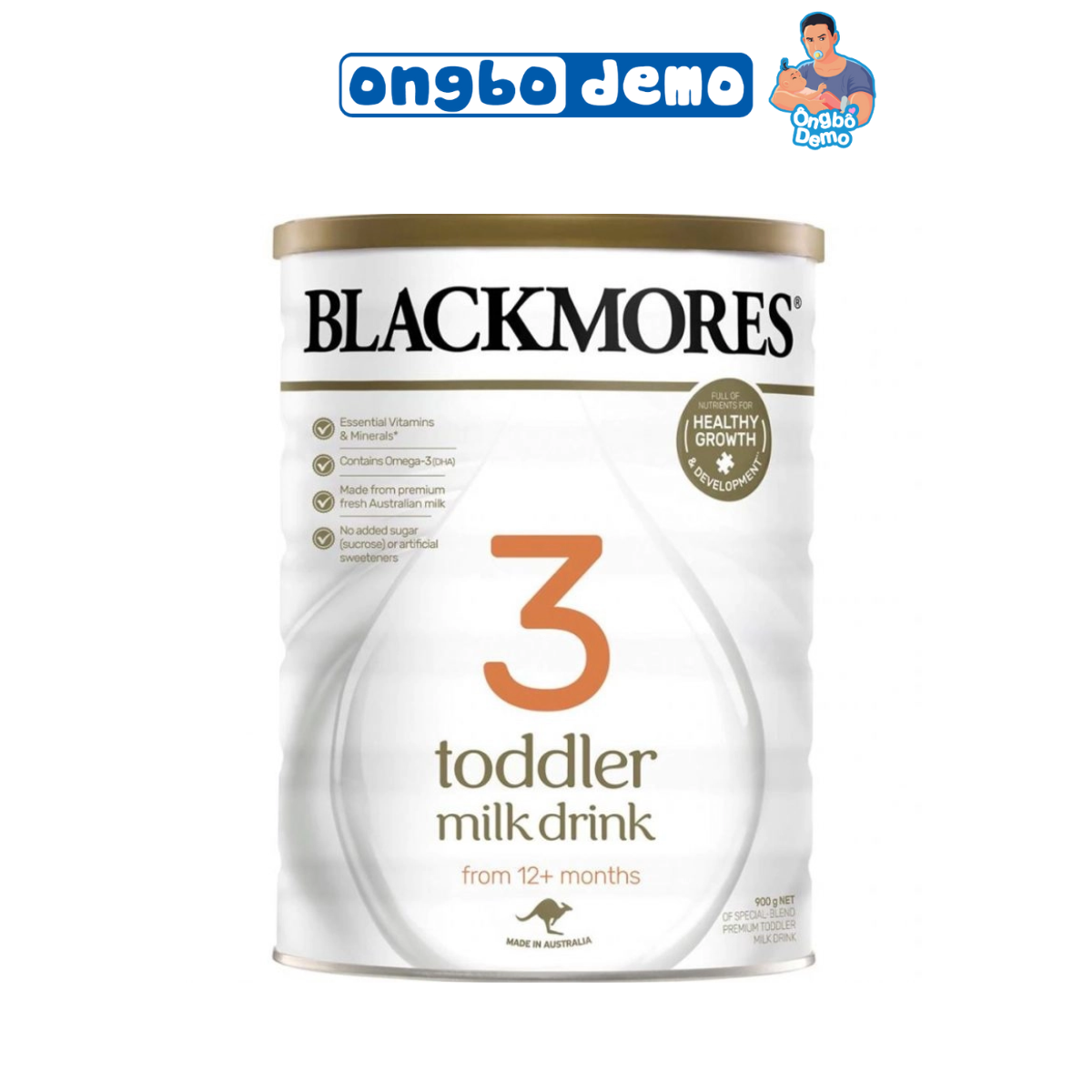 Sữa Bột BLACKMORES 900gram của Úc - Ongbodemo