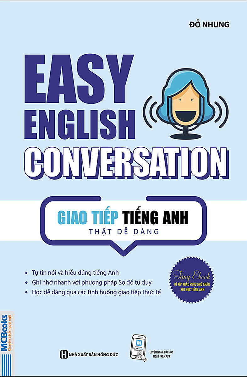 Sách Easy English Conversation – Giao Tiếp Tiếng Anh Thật Dễ Dàng