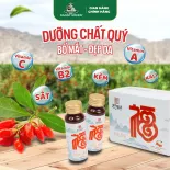 Hộp 8 Chai Nước Cốt Kỷ Tử Nguyên Chất Qifuyuan – Bổ Sung Collagen, Bổ Mắt, Đẹp Da, Tăng Sức Đề Kháng 50ml/chai