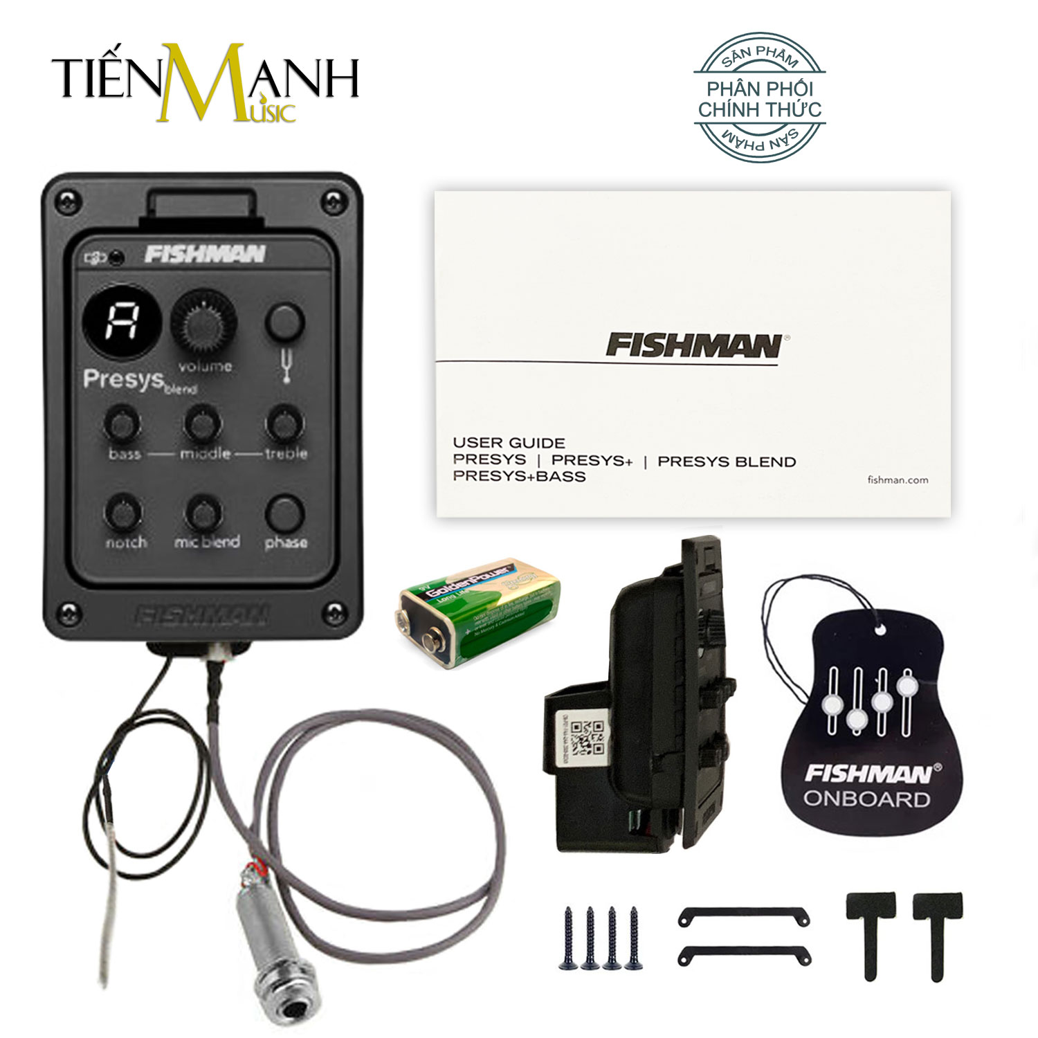 EQ Fishman pro 301 for guitar psy-gaa-qaa (pro-psy-301) presys blend-recording equipment ghi-tar equalizer finger style