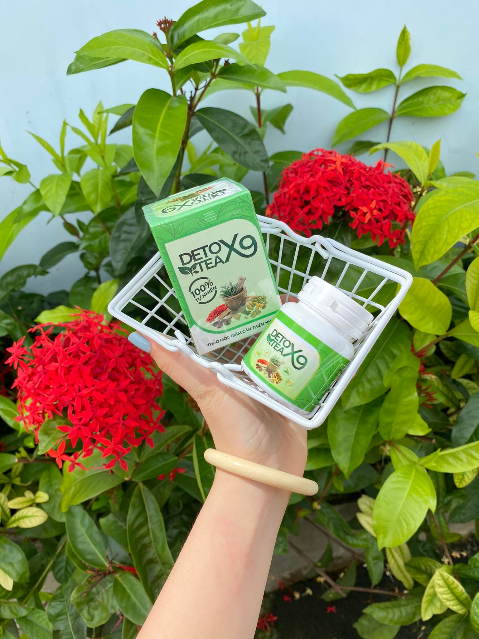 Detox Tea X9 hỗ trợ giảm cân giữ dáng hiệu quả, đẹp da, thanh lọc cơ thể