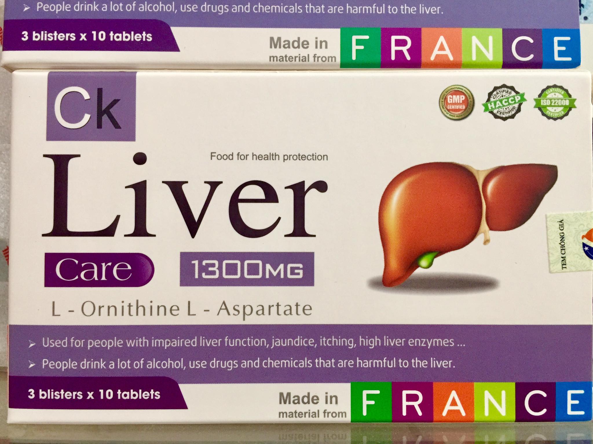 Bổ gan ck liver care hộp 30 viên