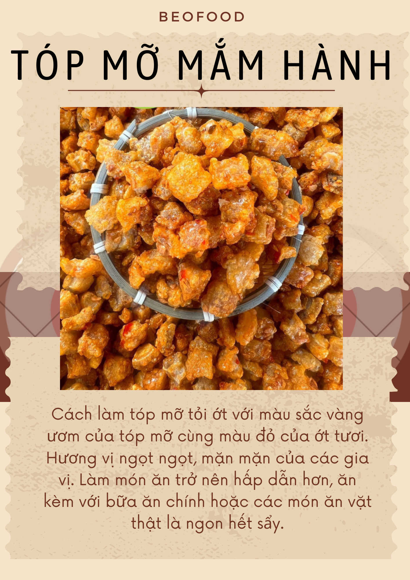 Tóp mỡ mắm hành 250g siêu ngon