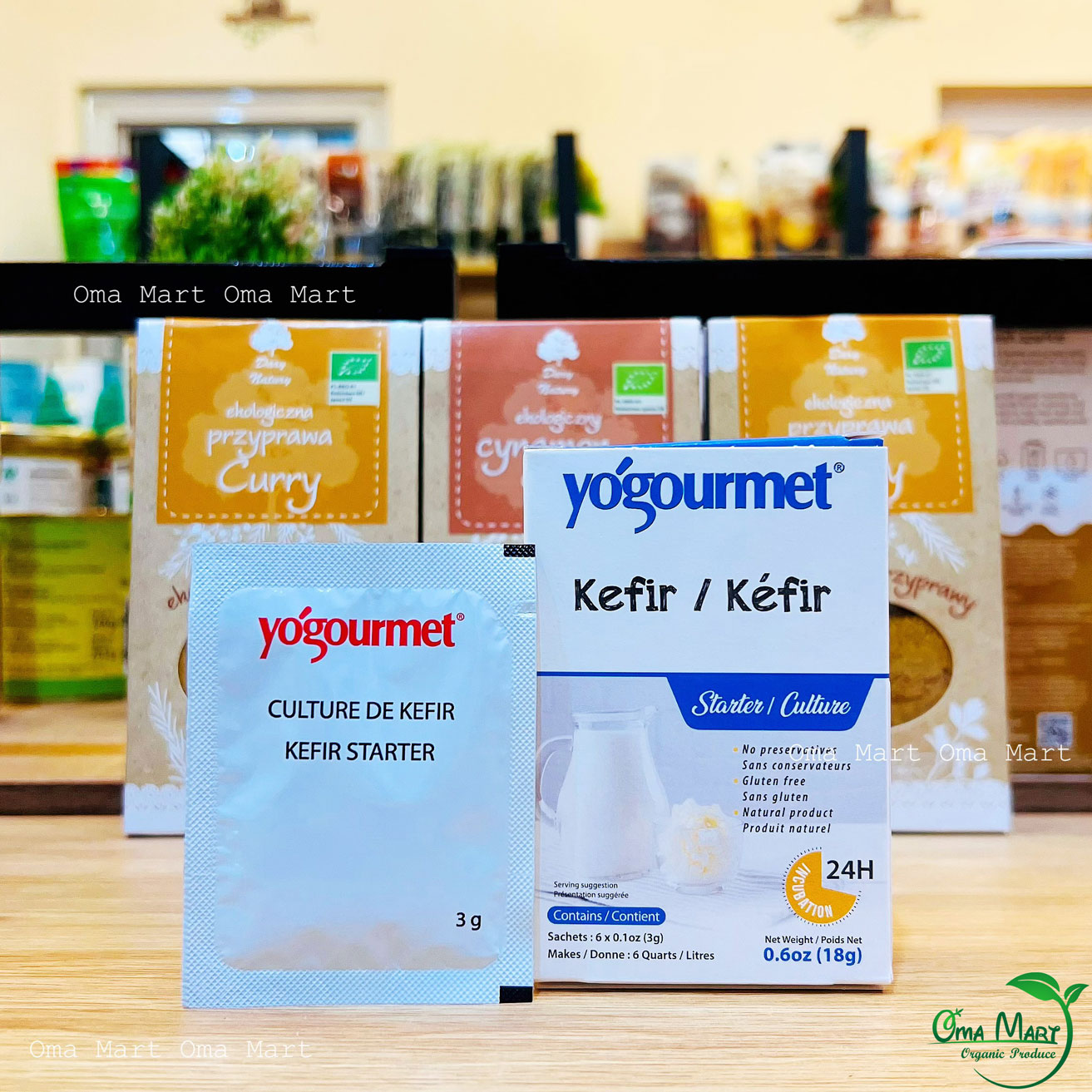 Men làm sữa chua kefir 6 gói
