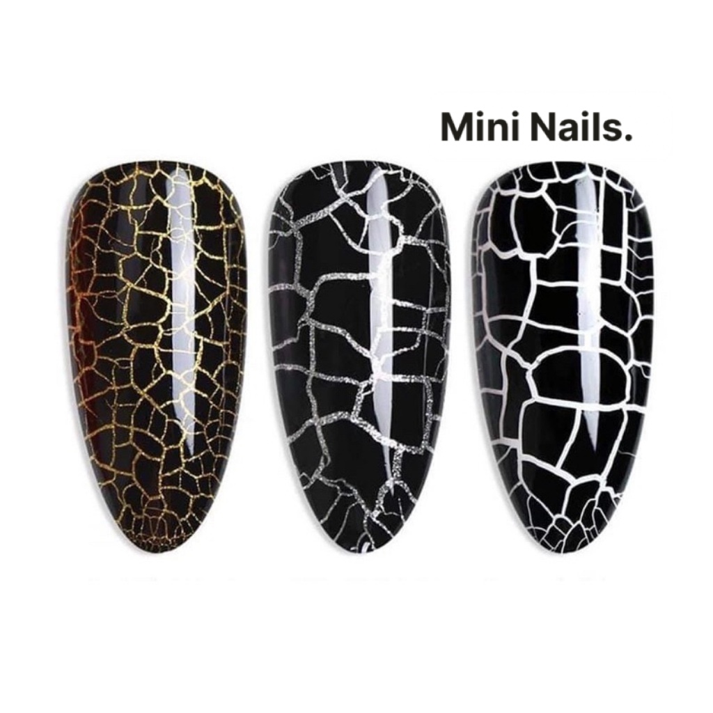 Sơn nứt vendeeni trắng ,đen hot - mini nails