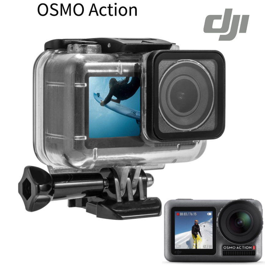 Vỏ case chống nước DJI Osmo Action camera hành động - lên đếm 60M
