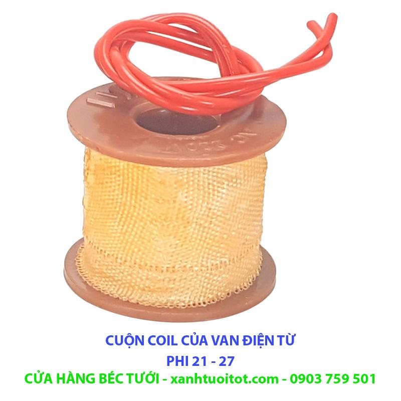 [HCM]CUỘN COIL DÙNG CHO VAN ĐIỆN TỪ 21 27