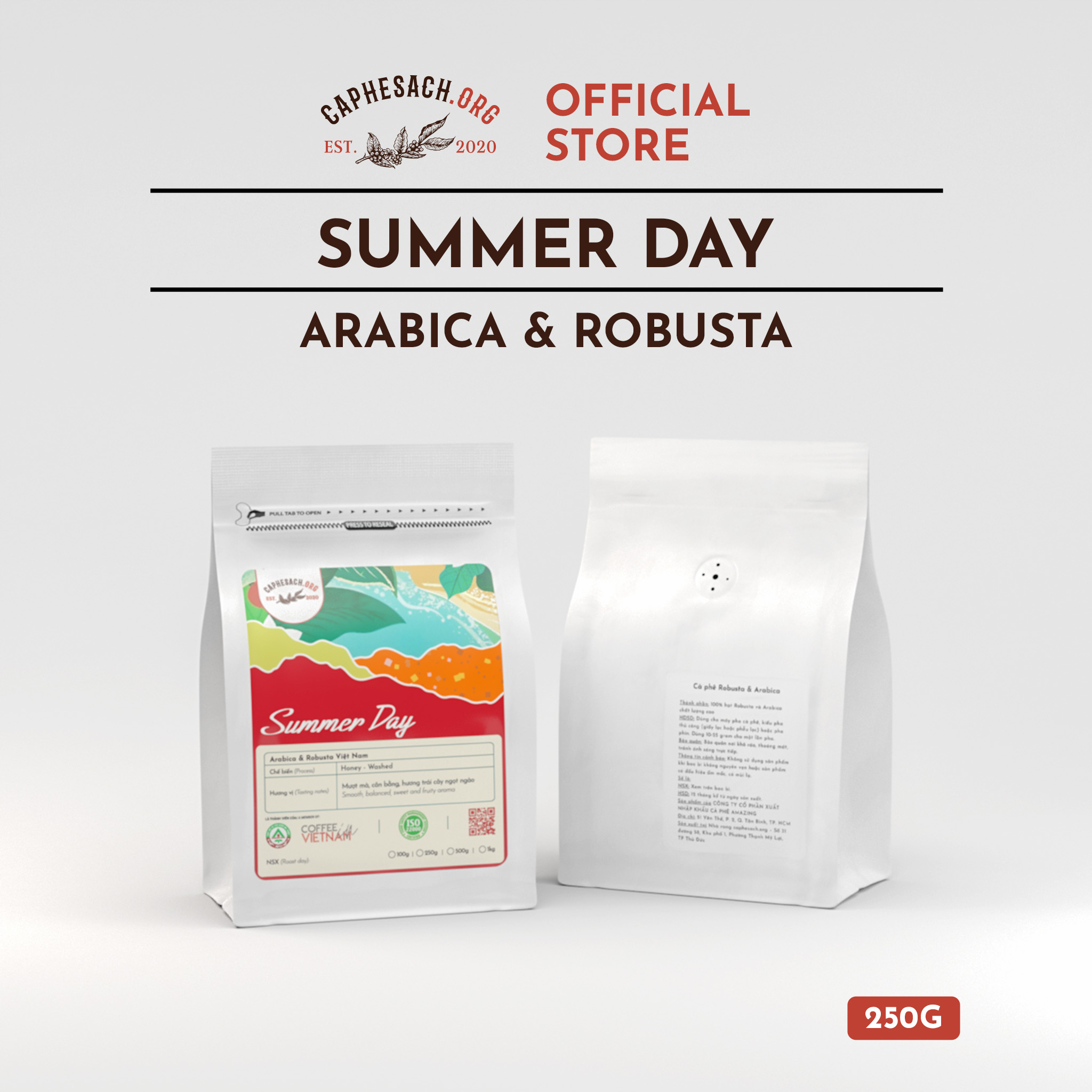 Cà phê signature blend 01 - summer day 250g