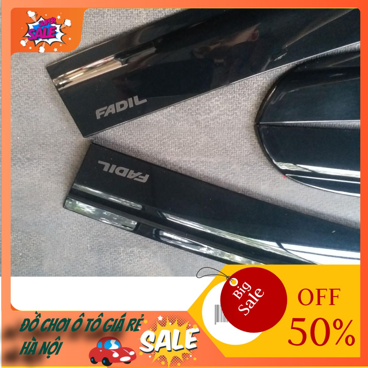 Bộ Vè che mưa đen thái Cao Cấp cho Vinfast Fadil form 2019