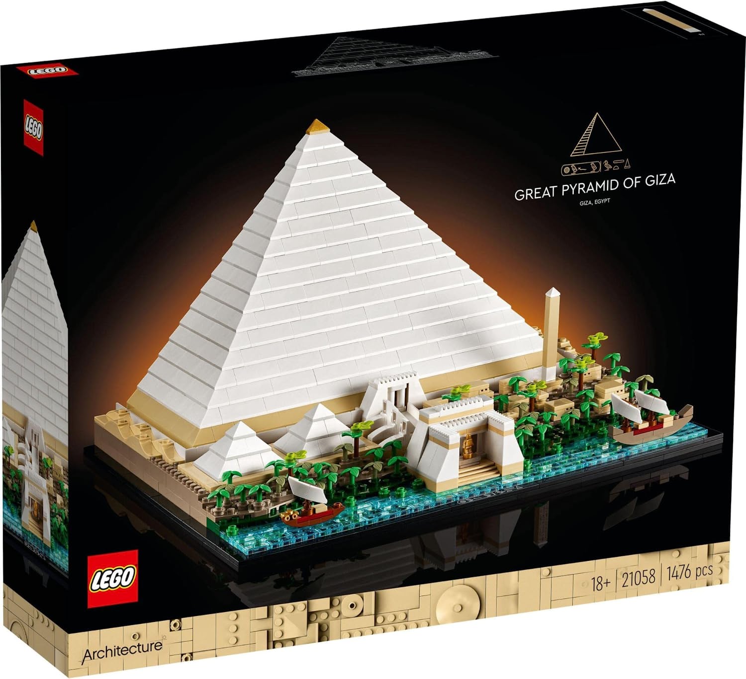 - lego architecture - 21058 - đại kim tự tháp giza - great pyramid of giza