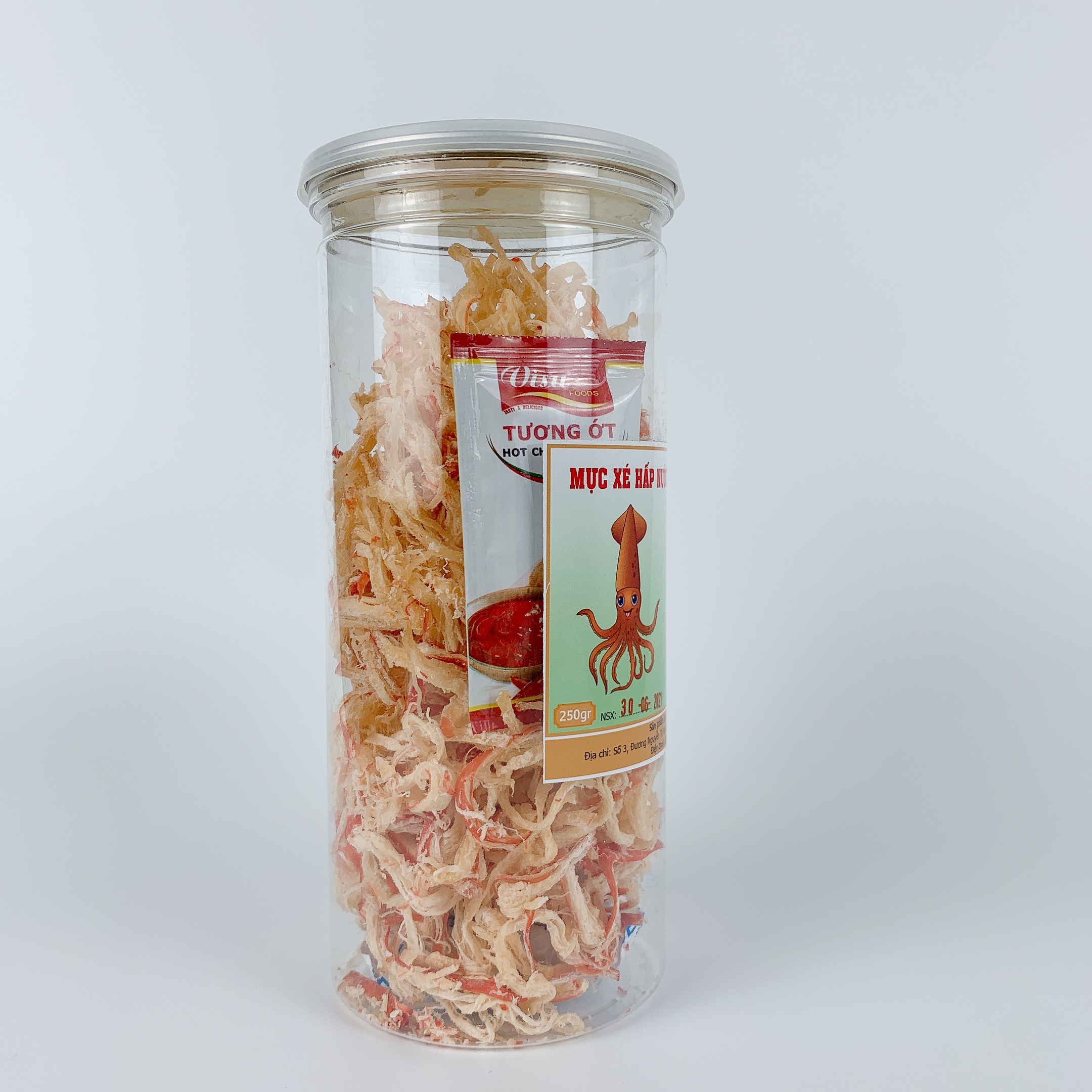 Khô mực xé hấp nước cốt dừa 250g