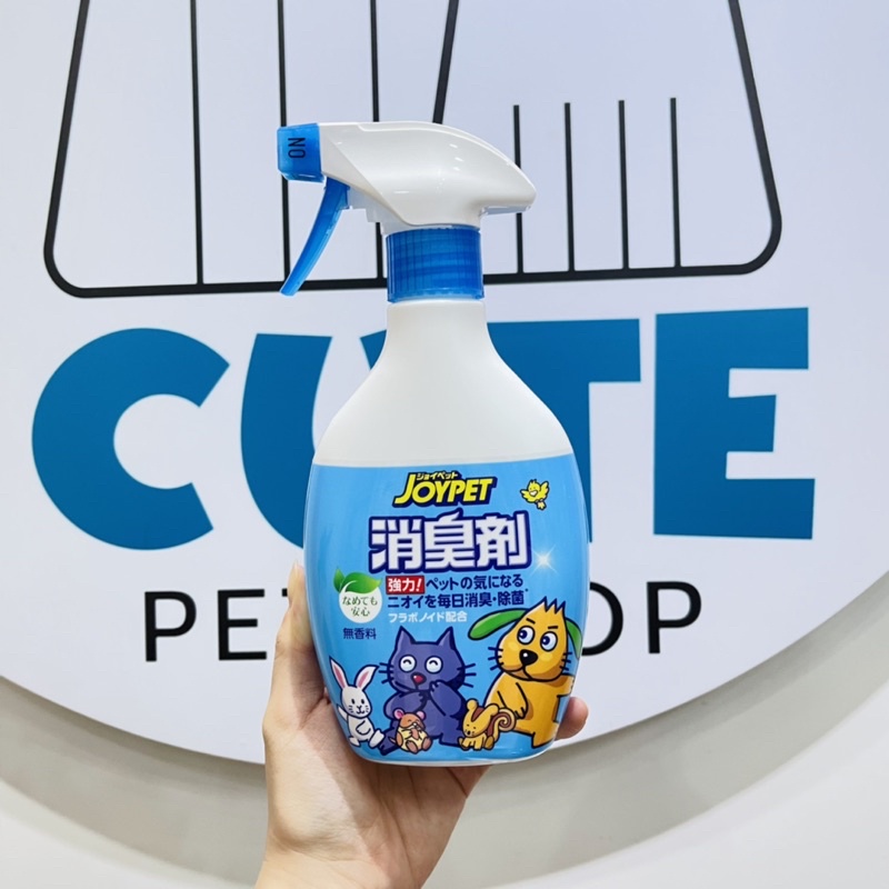 Xịt khử mùi và diệt khuẩn Joypet cho chó mèo 400ml