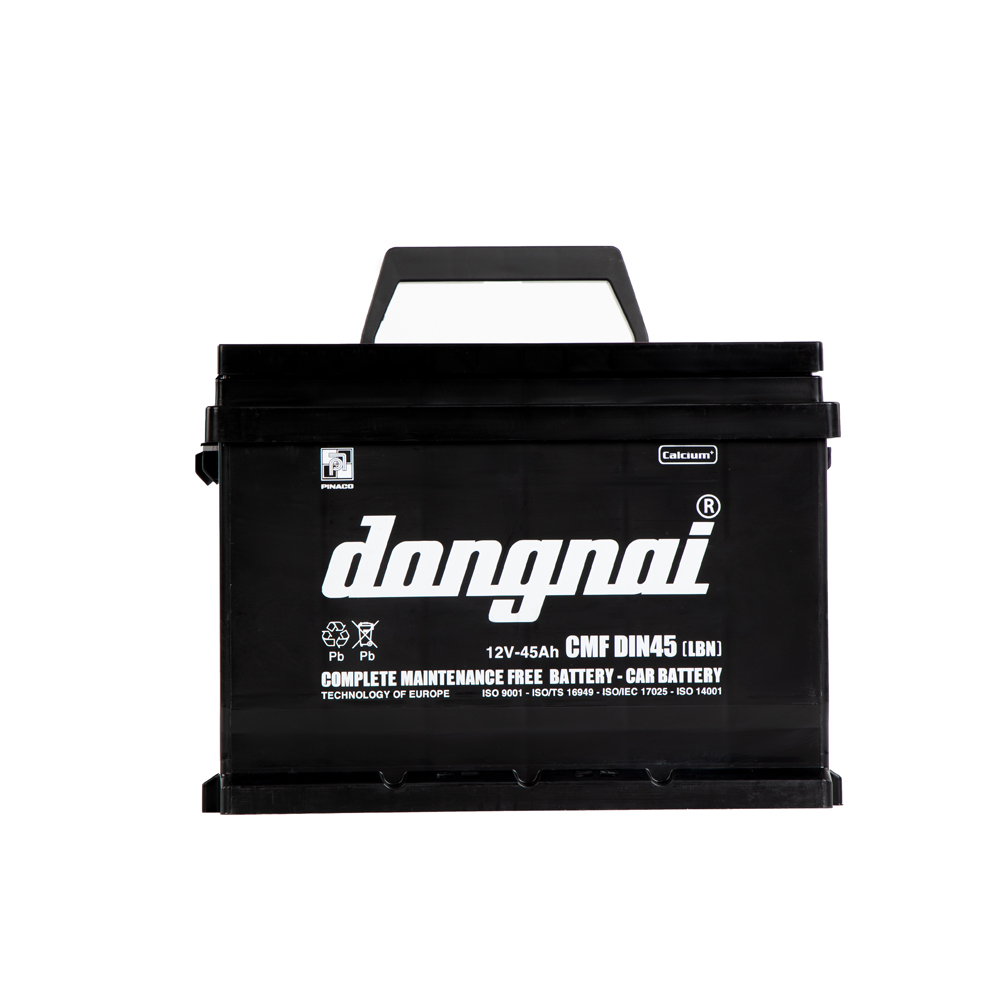 Ắc quy khô miễn bảo dưỡng đồng nai cmf din45 | 12v - 45ah