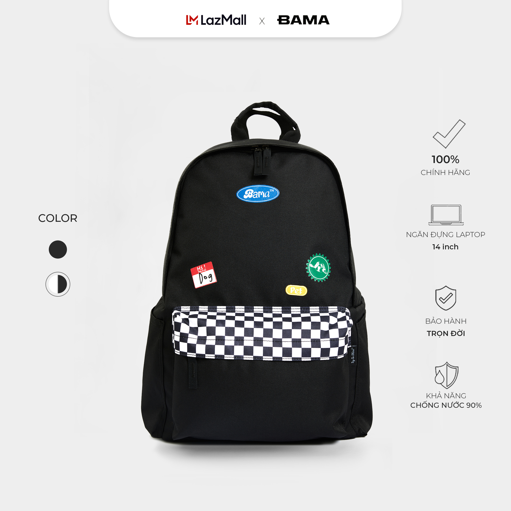 Balo bama pet backpack