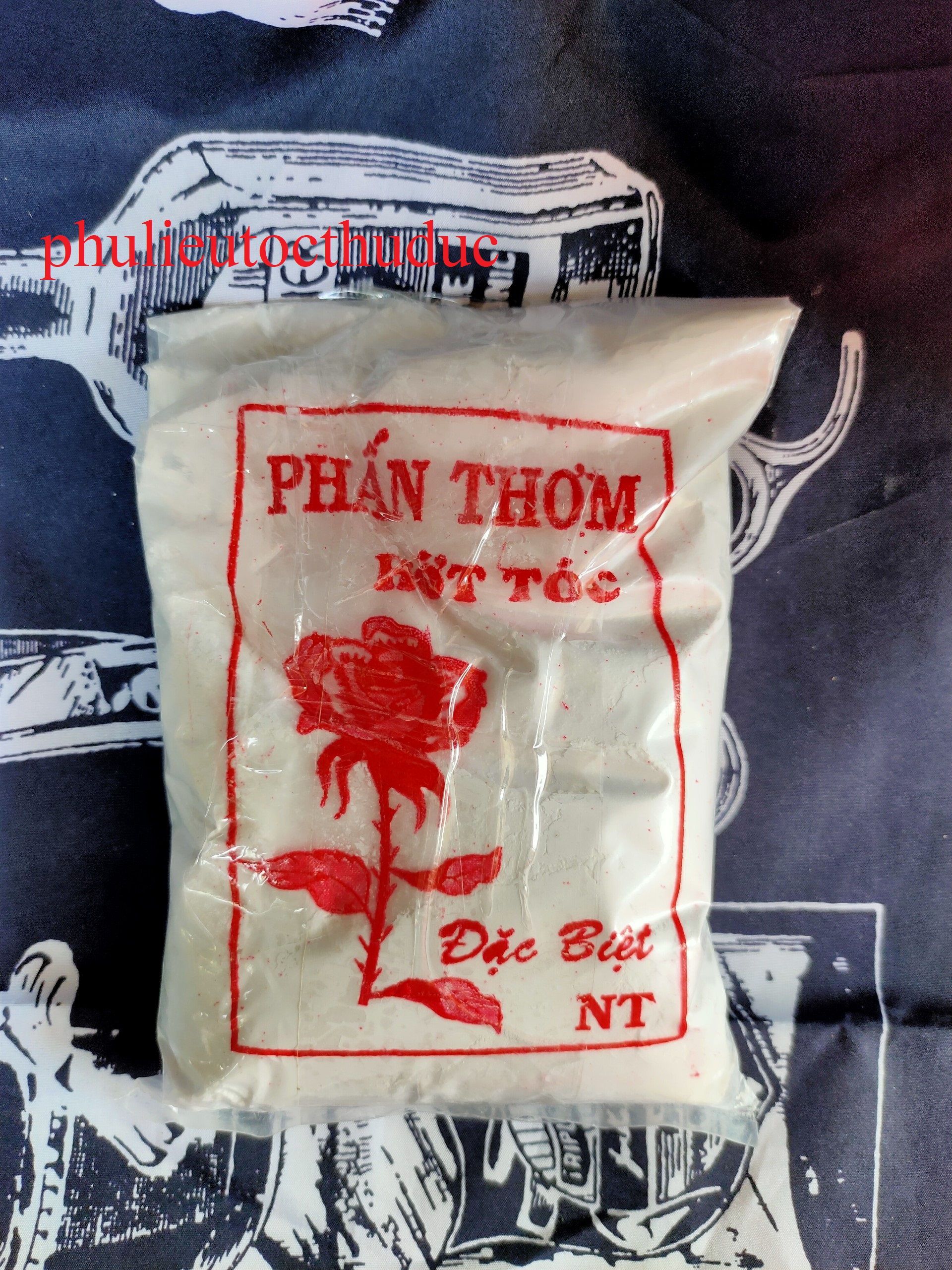 Phấn thơm hớt tóc 500gram dạng túi