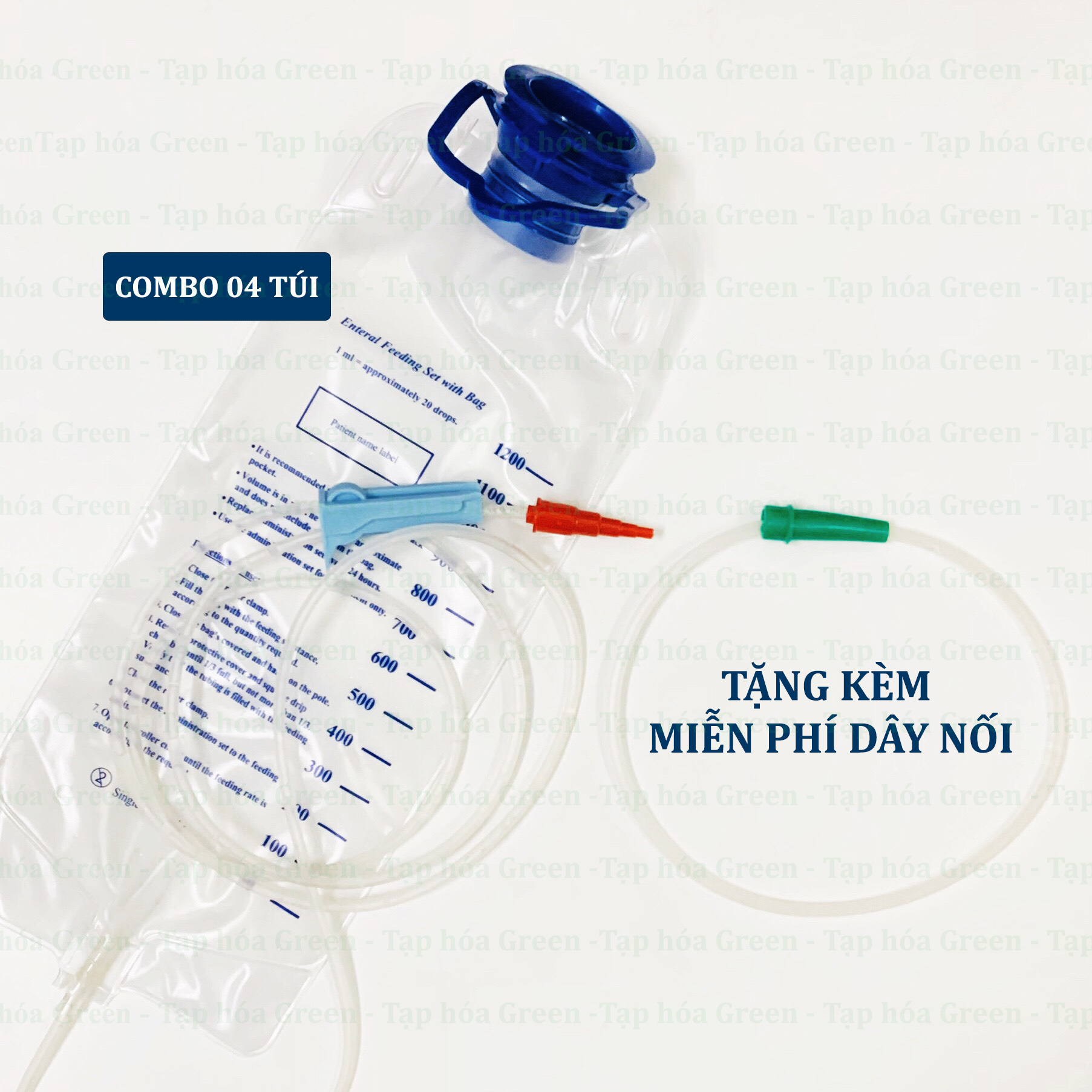 [MUA 4 TẶNG 4] Combo 4 Túi Truyền Súc Ruột - Túi Thải Độc - Tặng kèm 4 dây nối ( dây truyền) - Dụng cụ thải độc đại tràng ( Coffee Enema Bag) - Túi Thải Độc Đại Tràng Caphe