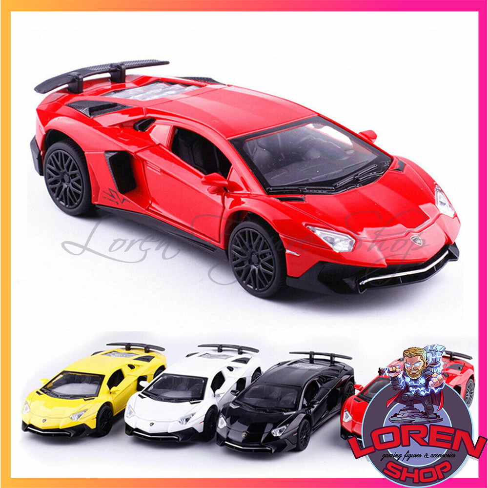 Mô Hình Ô Tô Kim Loại Tỷ Lệ 1:36 | Lamborghini Aventador Lp750-4 Sv Coupé