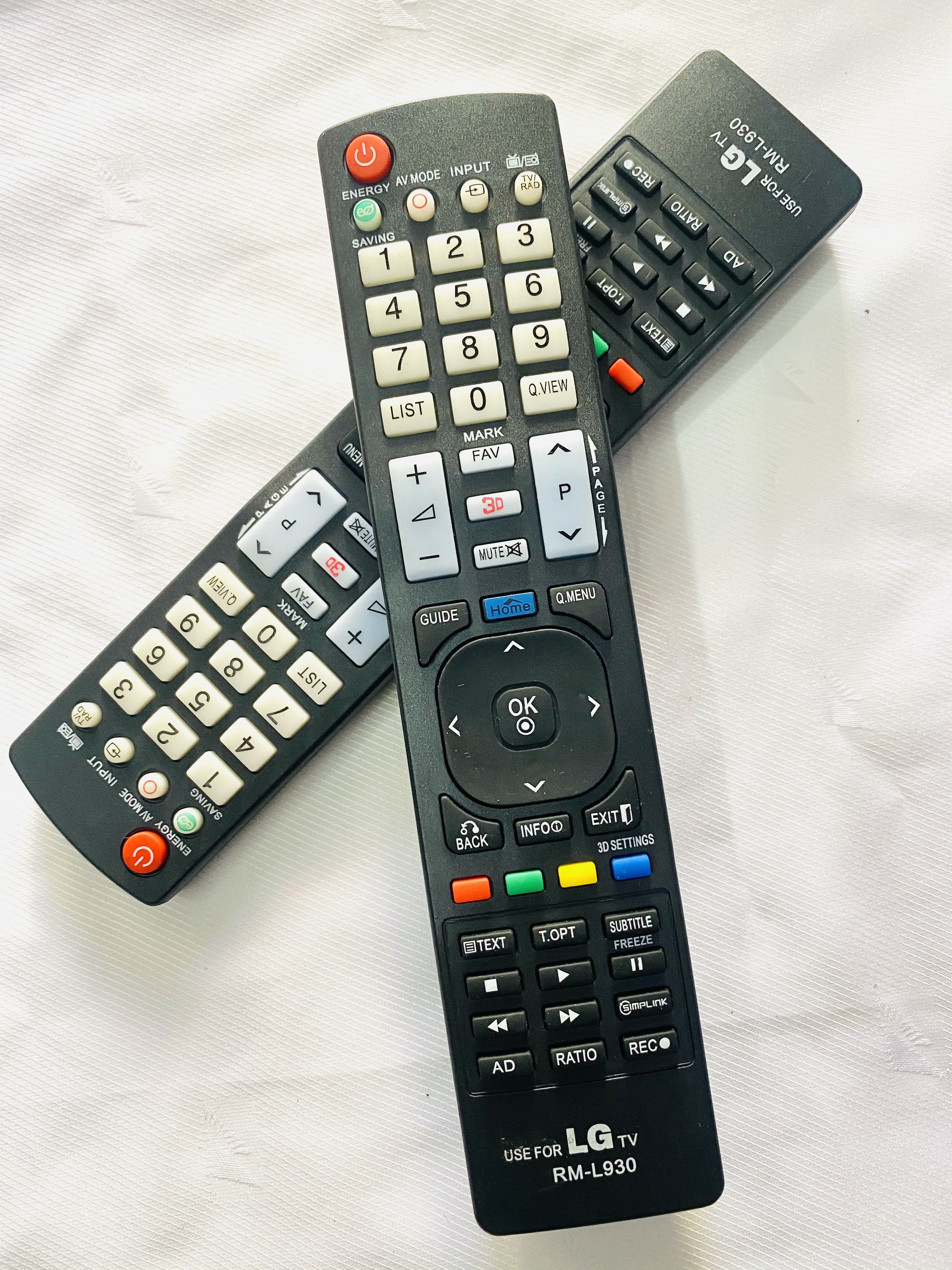 Remote tivi lg rm-l930+2