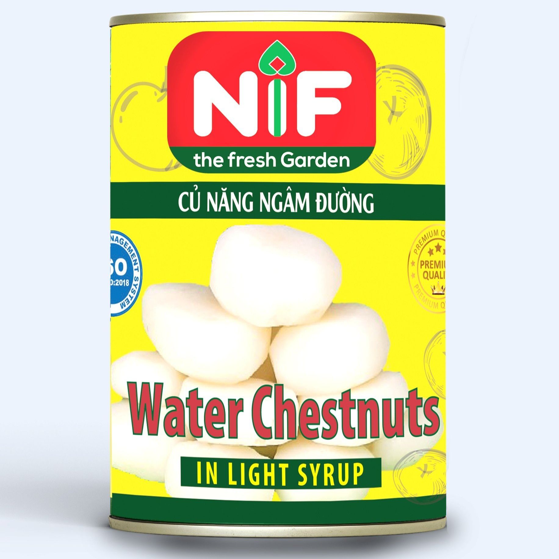 Củ năng ngâm nước đường Nif lon 565g