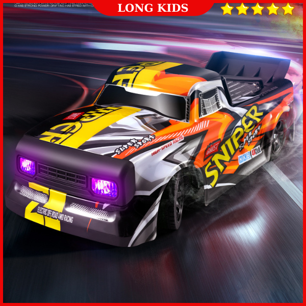 Siêu Xe Bán Tải Drift Điều Khiển Từ Xa Pin Sạc Dẫn Động 4 Bánh Siêu Mạnh - Đồ Chơi Trẻ Em - Longkids 345