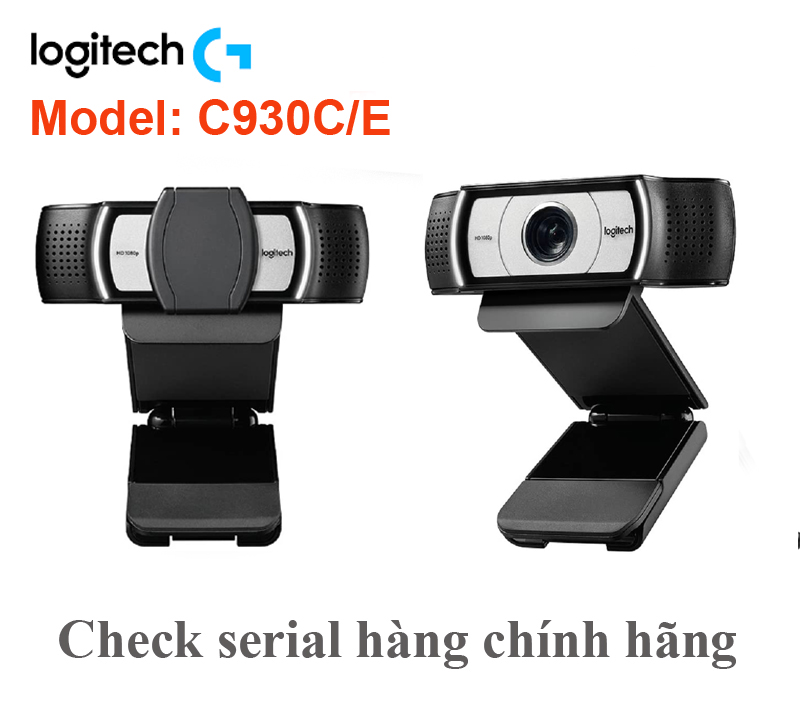 Webcam Logitech C930C/E full HD chính hãng, phần mềm OBS live stream hỗ trợ màn hình xanh, check seri, đăng ký bảo hành tại website hãng Logitech