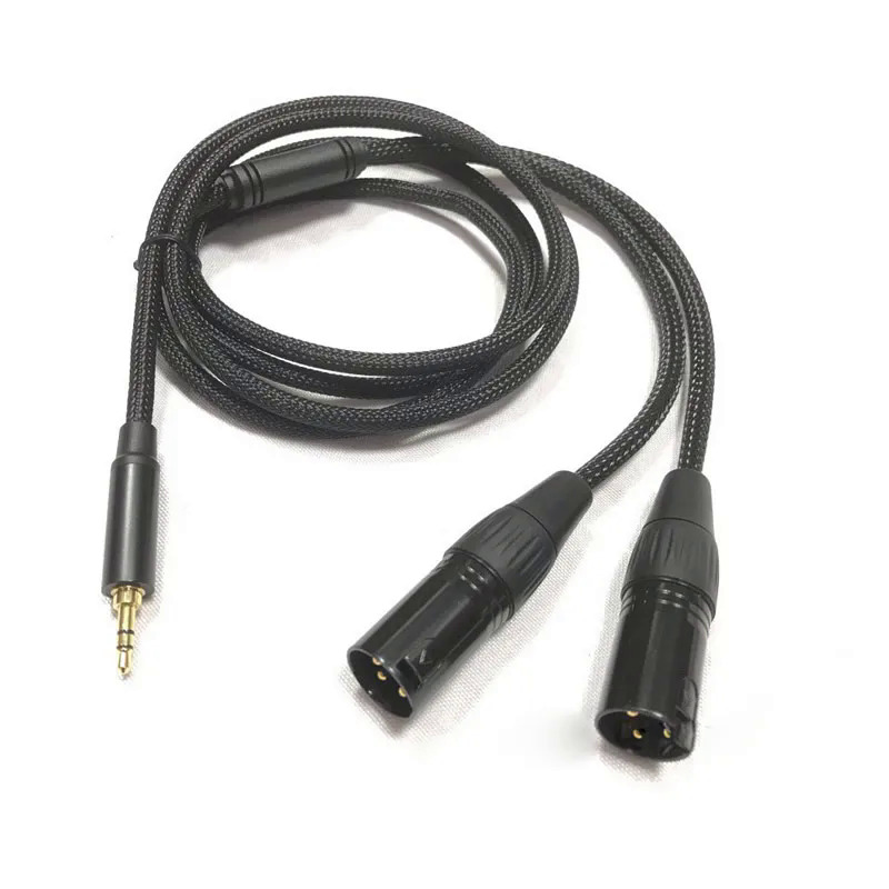 Cáp âm thanh 3.5 đến thẻ kép Nam Nữ Cáp âm thanh 12, 3.5 đến 2 thẻ nam nữ dây tín hiệu