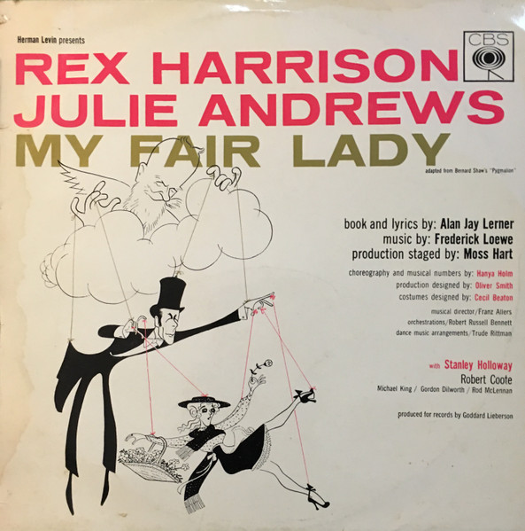 Đĩa than Vinyl Rex Harrison, Julie Andrews/ My Fair Lady - 1 LP