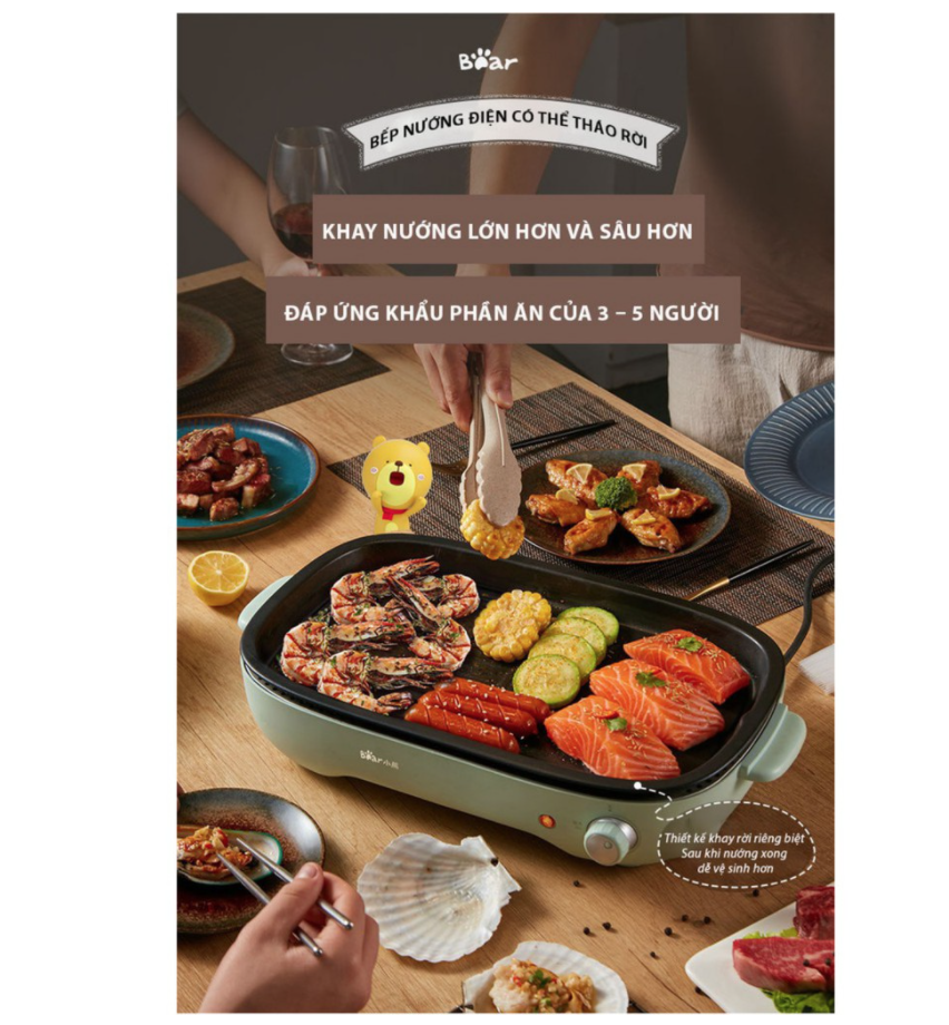 Home and Garden - Bếp nướng điện không khói tiện lợi