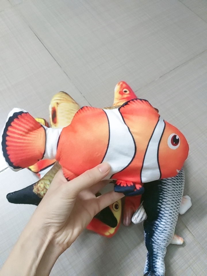 Cá chép nhồi bông cảm ứng USB