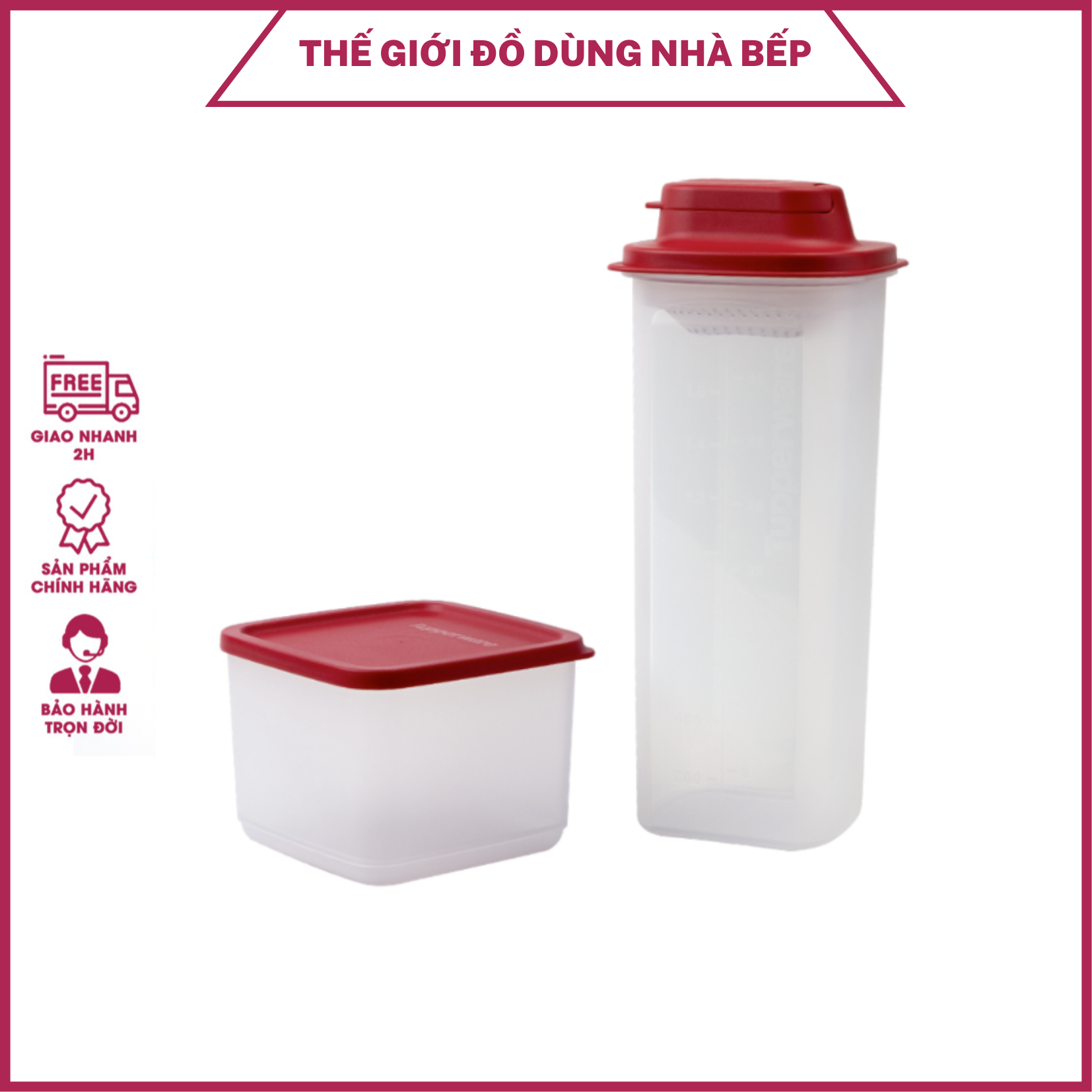 Bộ sản phẩm Tupperware Memberkit Tasty Set Gen II