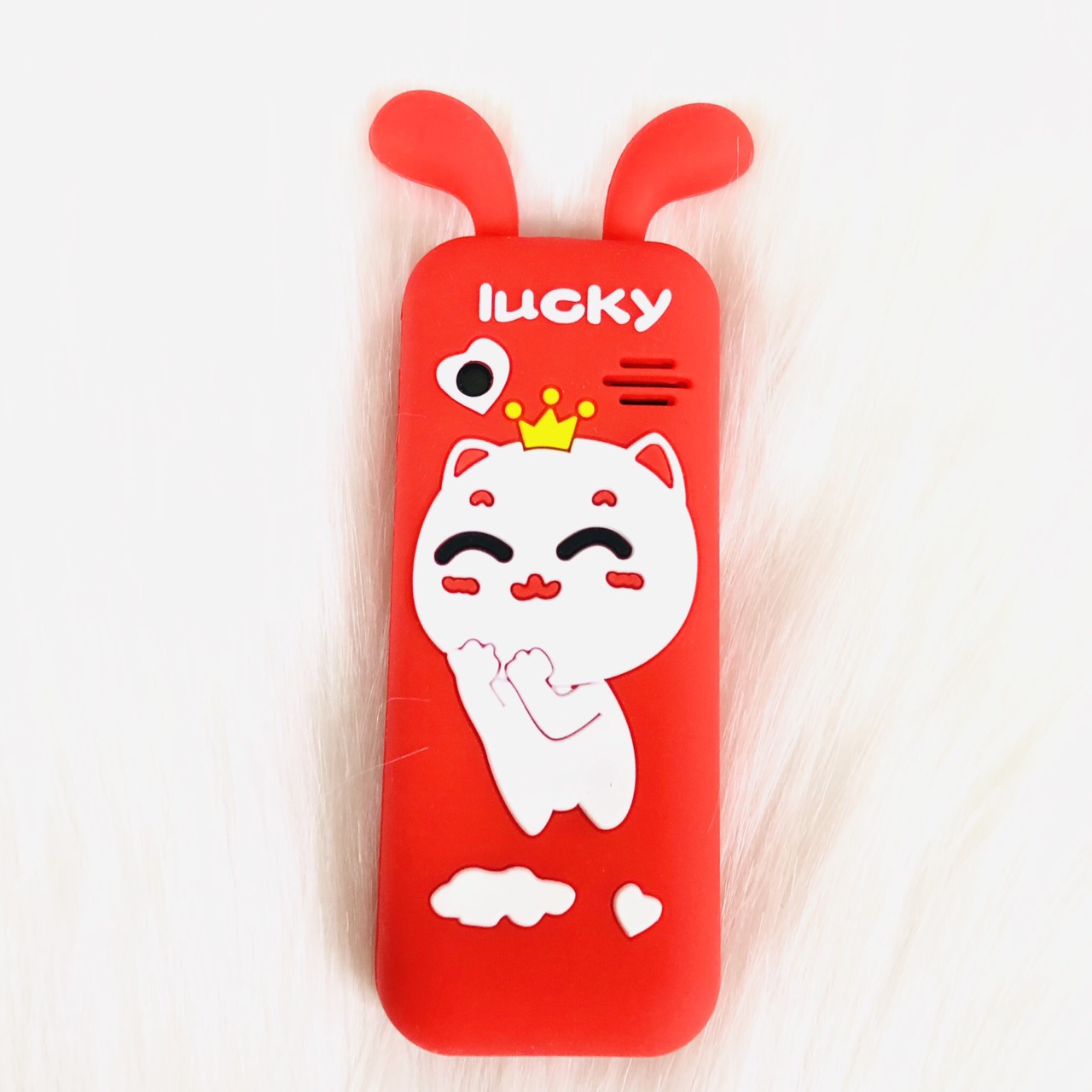 [XẢ KHO THANH LÝ] Điện thoại con mèo Lucky cực kì dễ thương siêu nhỏ Lber Doov W88