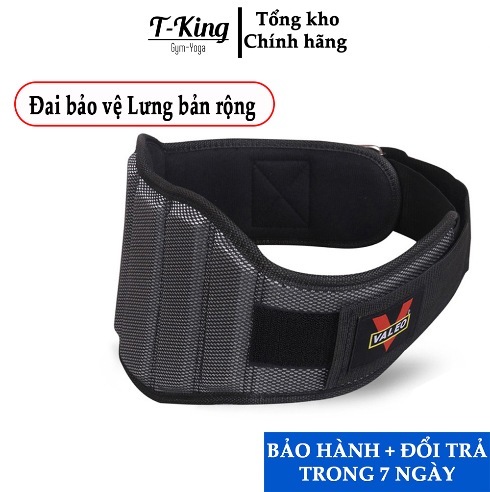 Đai lưng mềm lục giác valeo bản to