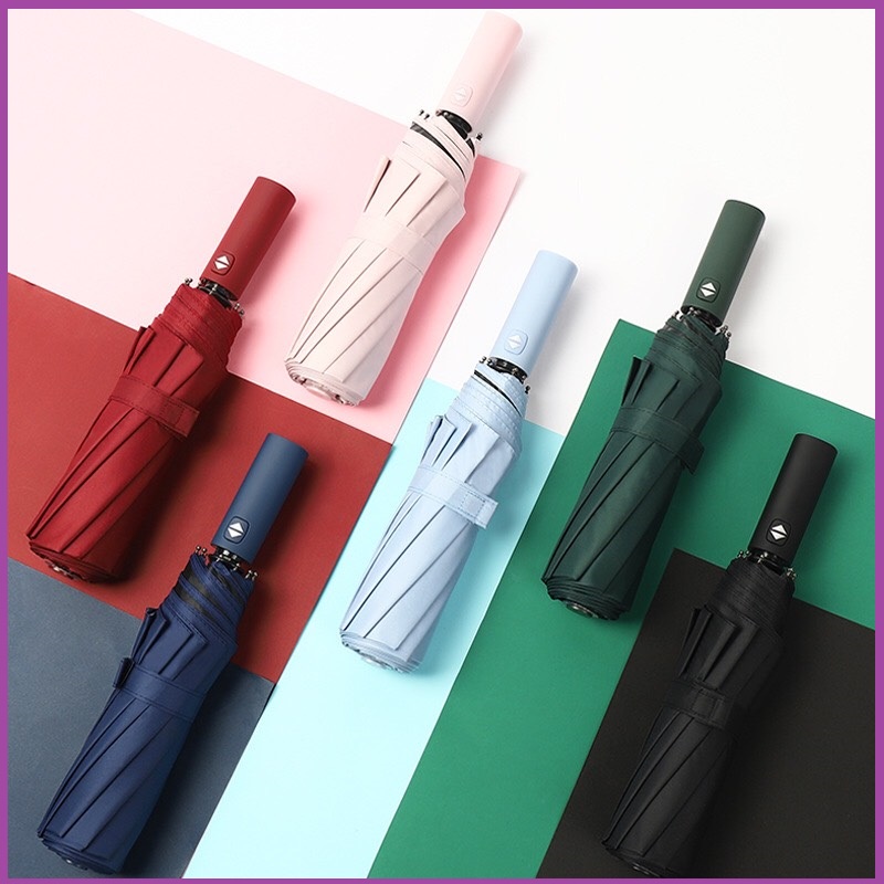 Ô dù tự động đóng mở 2 chiều 2 lớp chống tia UV