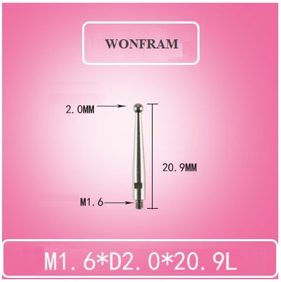 Kim rà gá thay thế cho đồng hồ chân gập Mitutoyo, Đồng hồ so chân què, Kim rà gá đầu thép hợp kim Wonfram