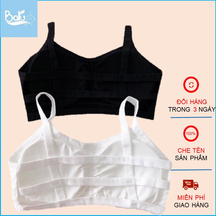 Combo 3 áo bra học sinh 3 dây, áo lá học sinh,áo học sinh cấp 2-quần áo thời trang trẻ em cao cấp Baru