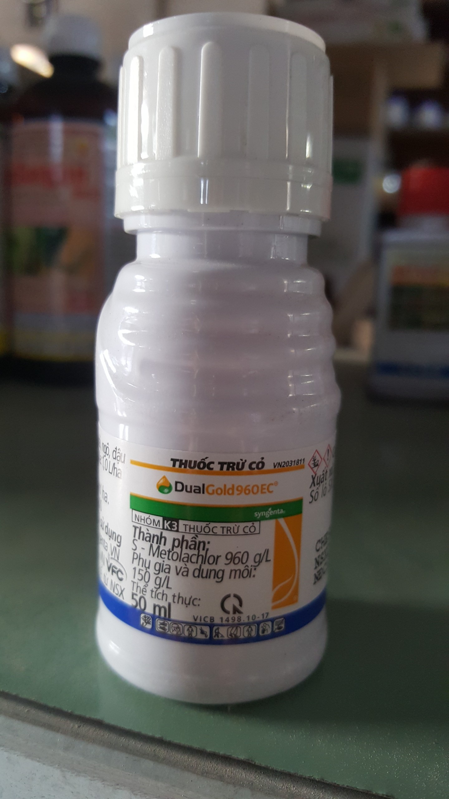 Thuốc trừ cỏ tiền nảy mầm Dual Gold 960EC Syngenta