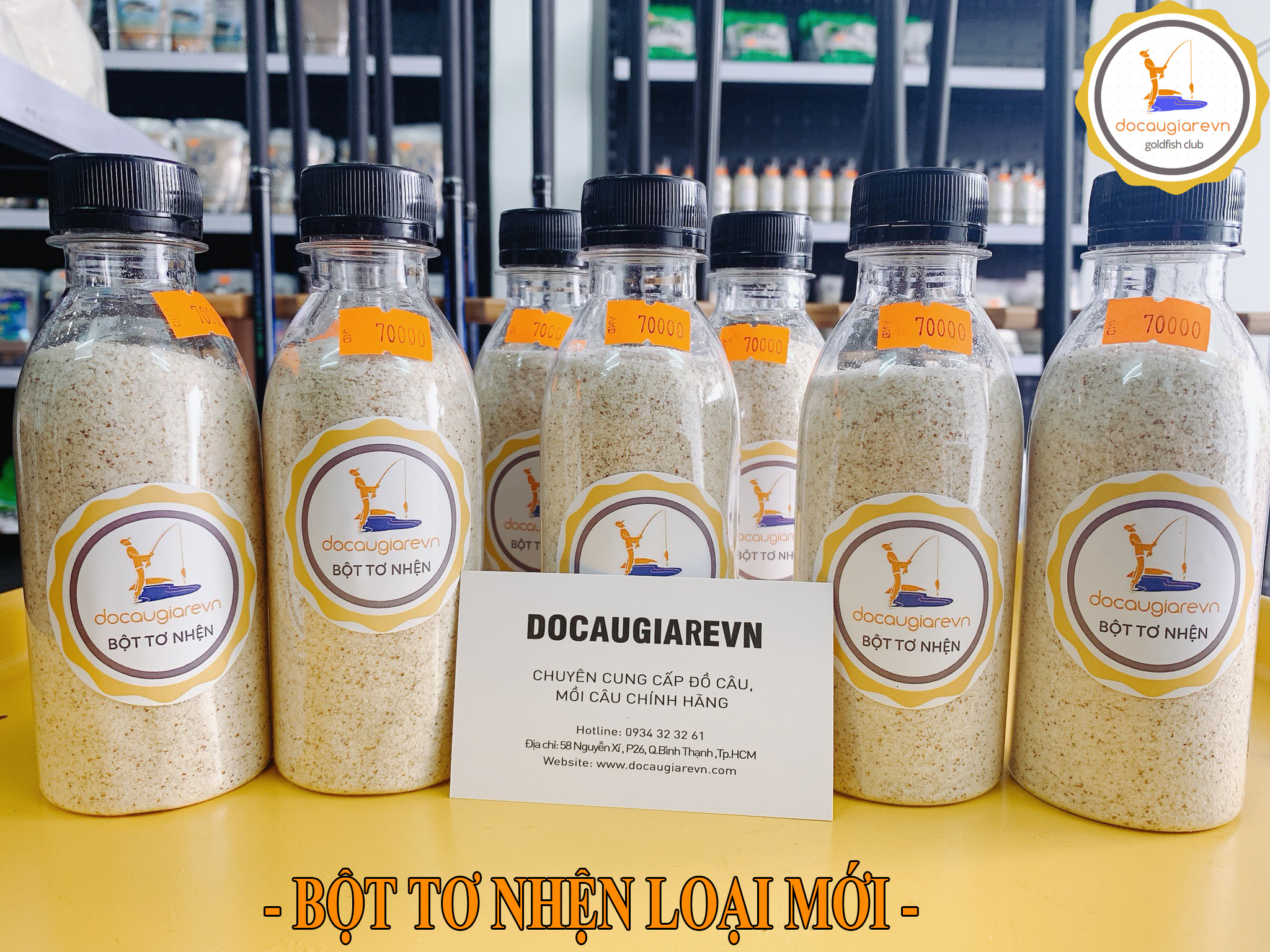 [HCM]Bột Tơ Nhện câu cá - Tạo kết dính - Làm mềm dẻo mồi - Kết dính trứng kiến và các loại trùng.