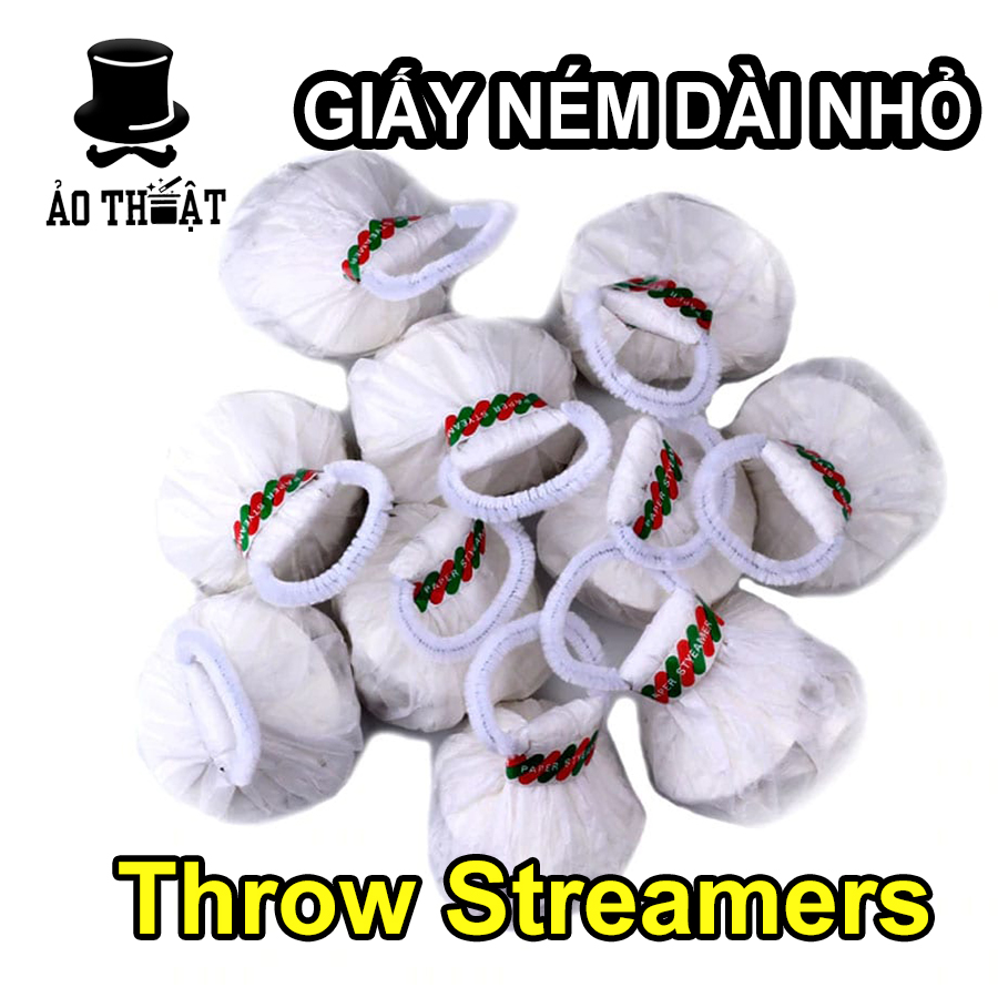 Giấy ném dài nhỏ - Phụ kiện ảo thuật siêu đẹp lúc trình diễn