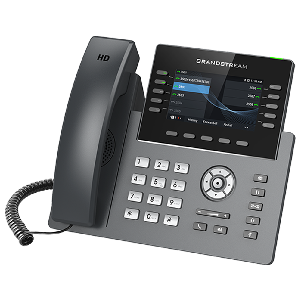 Điện thoại ip tầm trung 10 line grandstream grp2615