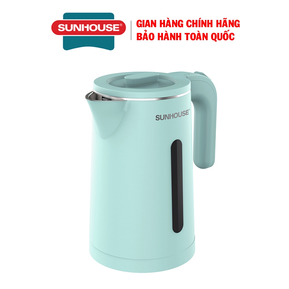 Ấm siêu tốc sunhous 2 lớp shd1351 dung tích 1.8 lít