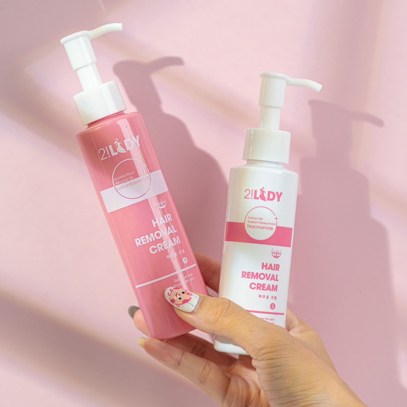Combo Kem Tẩy Lông Magic skin và Serum Ức Chế Mọc Lông triệt lông cho vùng kín, bikini, chân, tay, nách 100ml