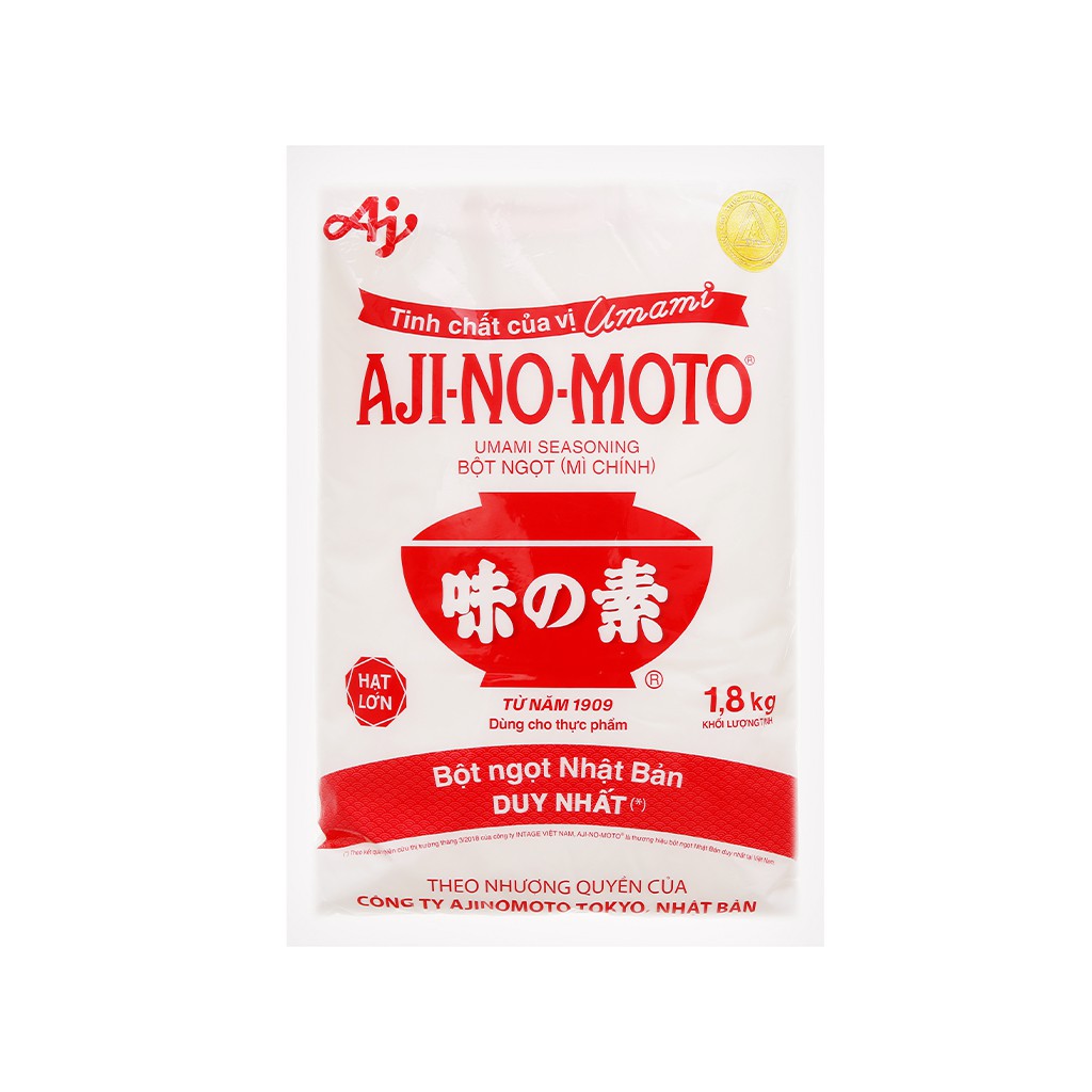 Bột ngọt Ajinomoto gói 1.8kg