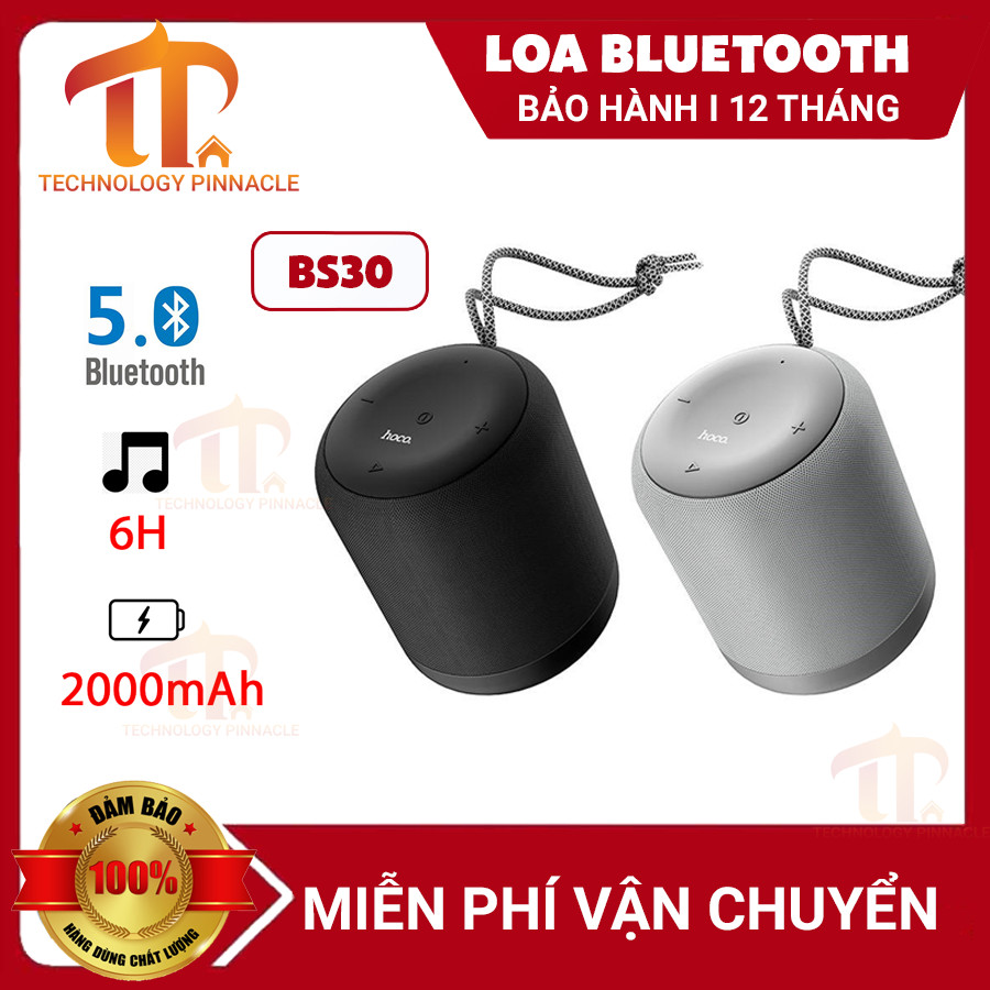 [HCM][BẢO HÀNH 1 NĂM] Loa Bluetooth Mini Hoco BS30 New Moon Wireless V5.0WT Sport Wireless Speaker- Pin Cực Lâu Chất Lượng Âm Thanh Ấm Âm Thanh 3 Chiều- Thiết Kế Nhỏ Gọn Tiện lợi Phù Hợp Mọi Lứa Tuổi-Bảo Hành 12 Tháng.