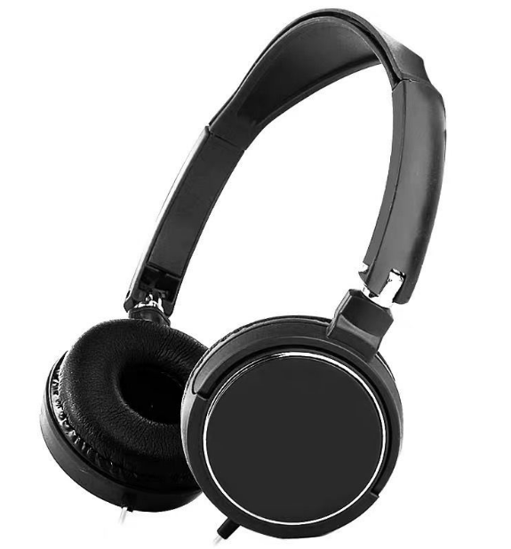 Tai nghe M9 màu đen thời trang, có thể xếp gọn, tai nghe điện thoại, tai nghe laptop