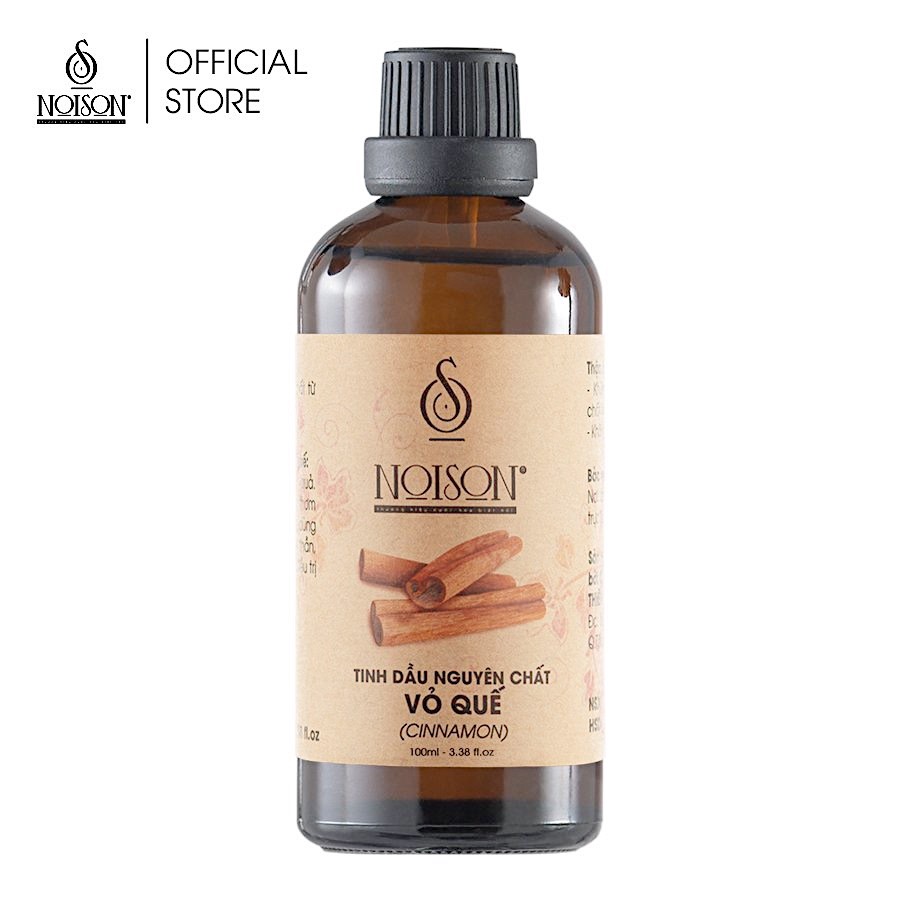 [HCM][CHAI LỚN] Tinh dầu Quế Noison 100ML | Cinnamon Essential Oil | Nhập khẩu Ấn Độ