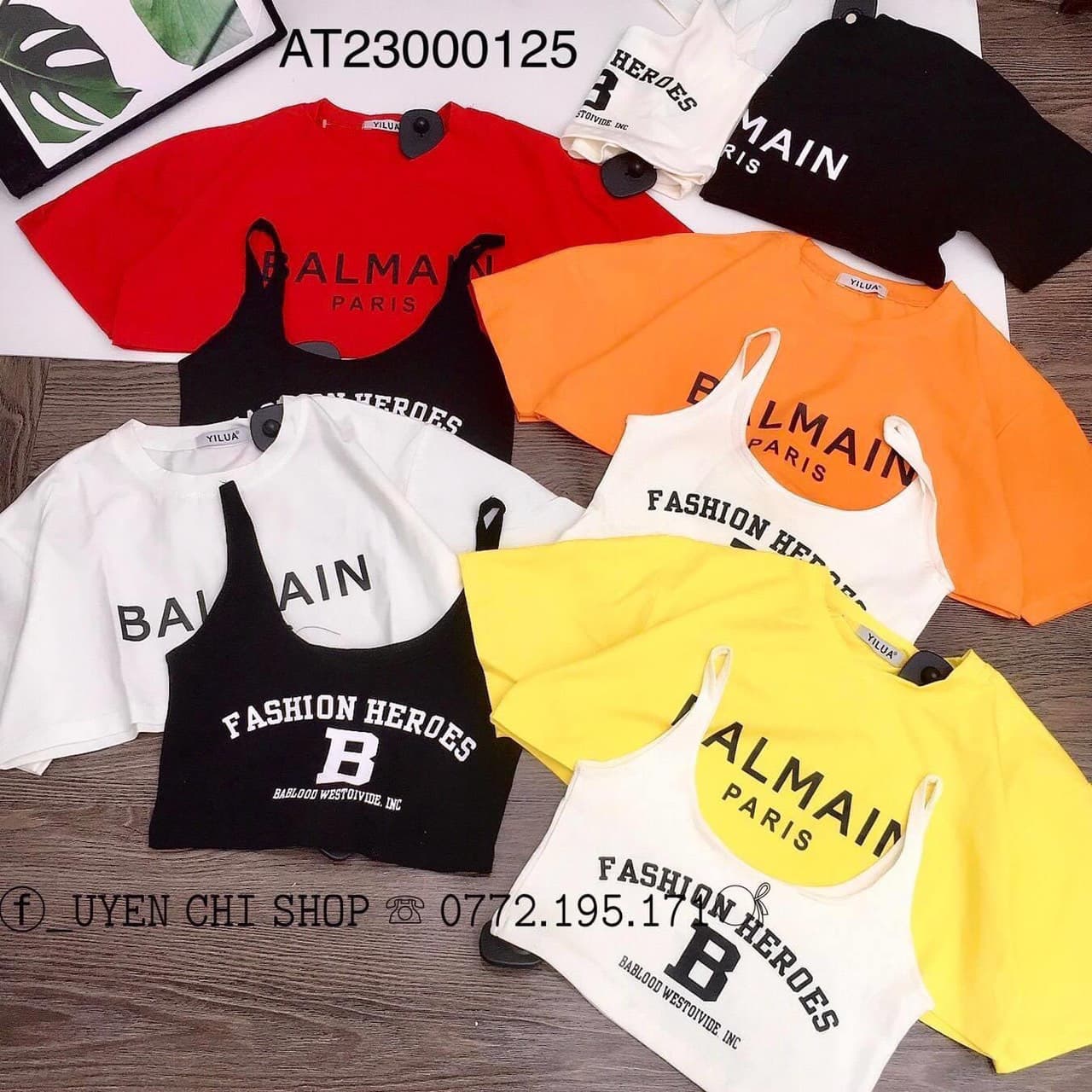 ÁO THUN CROPTOP CÓ ÁO TRONG CAO CẤP SHOP PHƯƠNG CHÂU