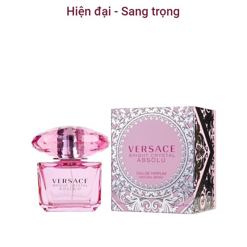 Nước hoa nữ Versace Bright Crystal Absolu Eau de parfum 90ml